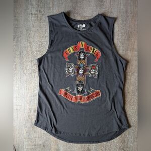 Guns N' Roses Cotton On A-line Women's Tank Top - Size Large